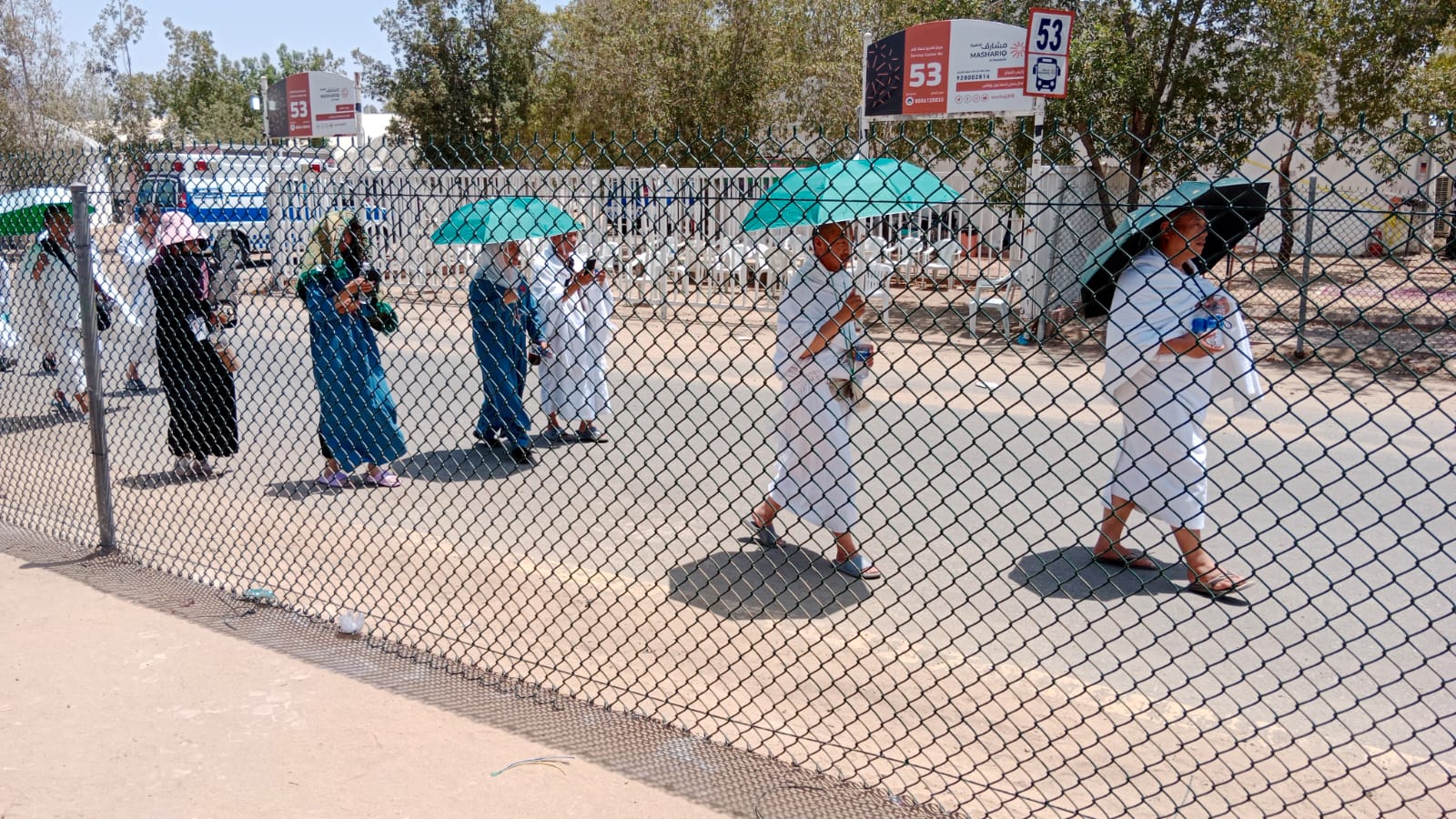 jamaah haji saat di Arafah