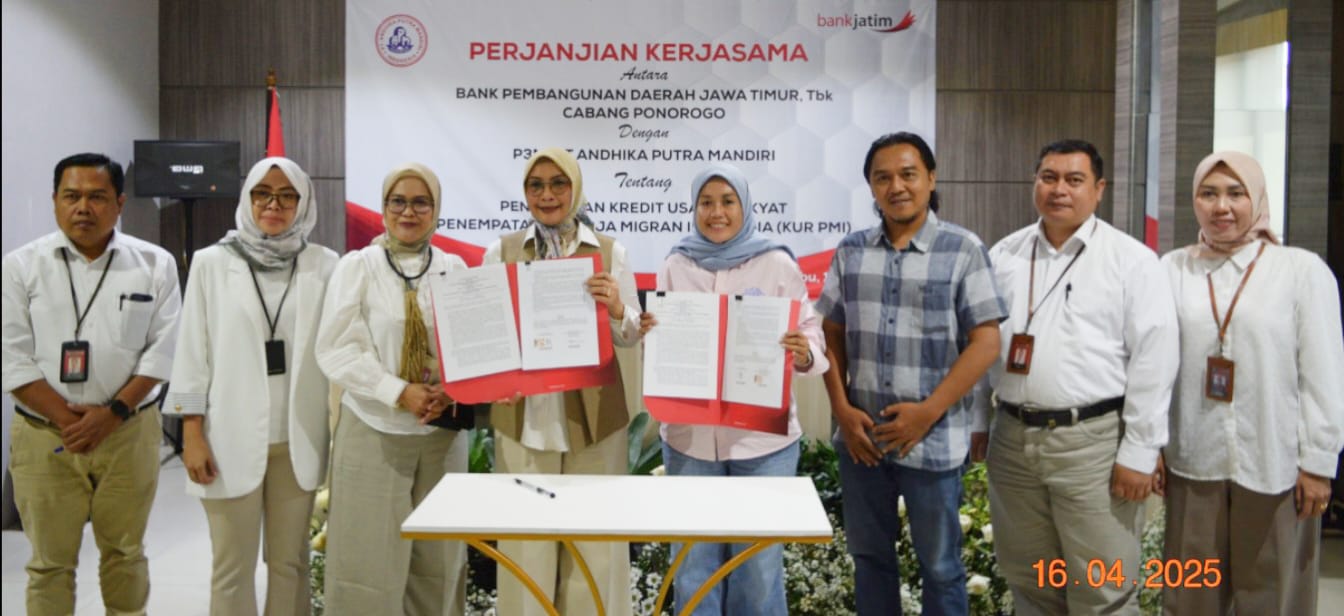 Dukung Pahlawan Devisa, Bank Jatim Siap Salurkan KUR PMI