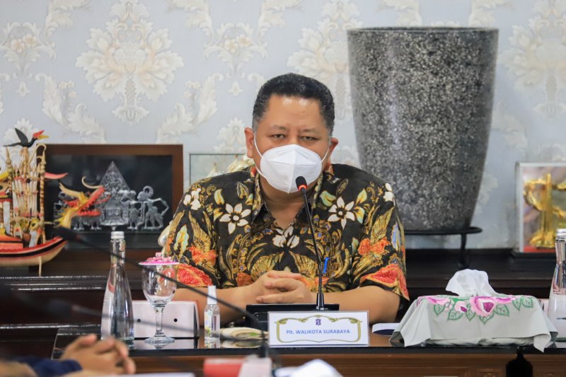 Wali Kota Surabaya Whisnu Sakti Buana (FOTO ANTARA/HO-Humas Pemkot Surabaya)


