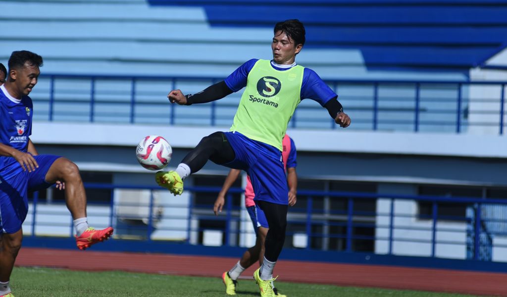 Achmad Jufriyanto berlatih di SPOrT Jabar, Arcamanik, Kota Bandung,