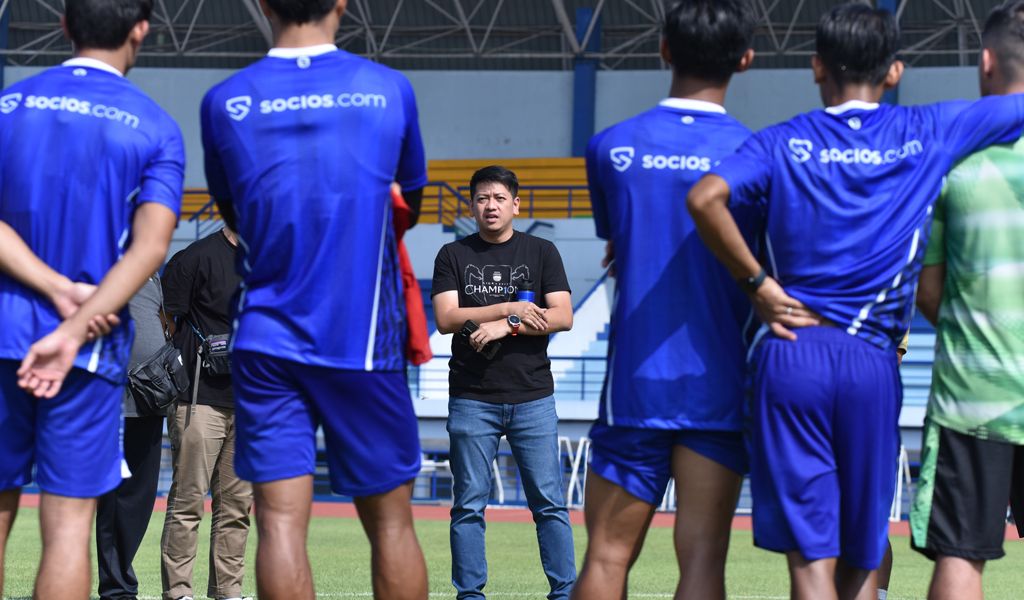 Interim Director of Sports PT PERSIB Bandung Bermartabat, Adhitia Putra Herawan. (PERSIB.co.id/Barly Isham)

