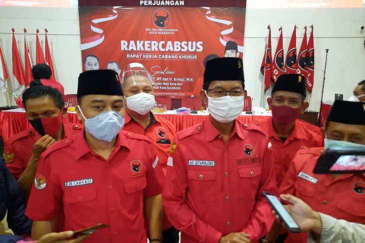 Menangkan Eri-Armuji, PDIP Targetkan 1,5 Juta Suara, Ini Kalkulasinya
