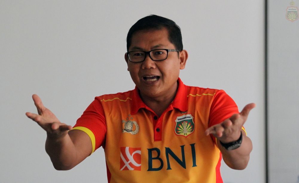 Chief Operating Officer (COO) Bhayangkara FC Sumardji. BFC for HMP