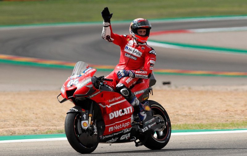 Pebalap Ducati Andrea Dovizioso 