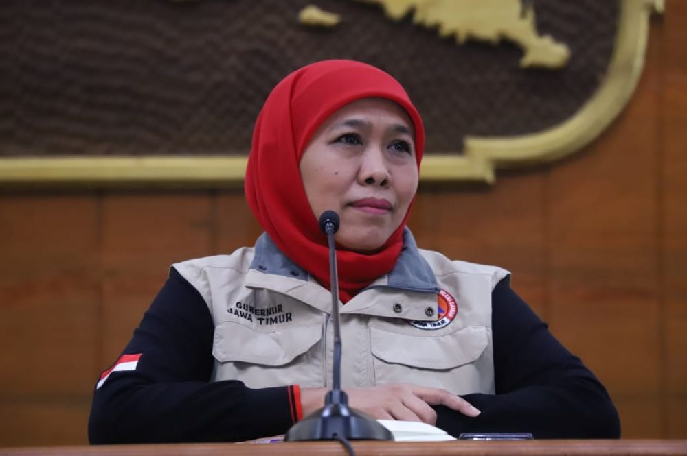 Surat Undangan Doa Bersama Pengasuh Ponpes di Grahadi, Khofifah: Itu Hoax