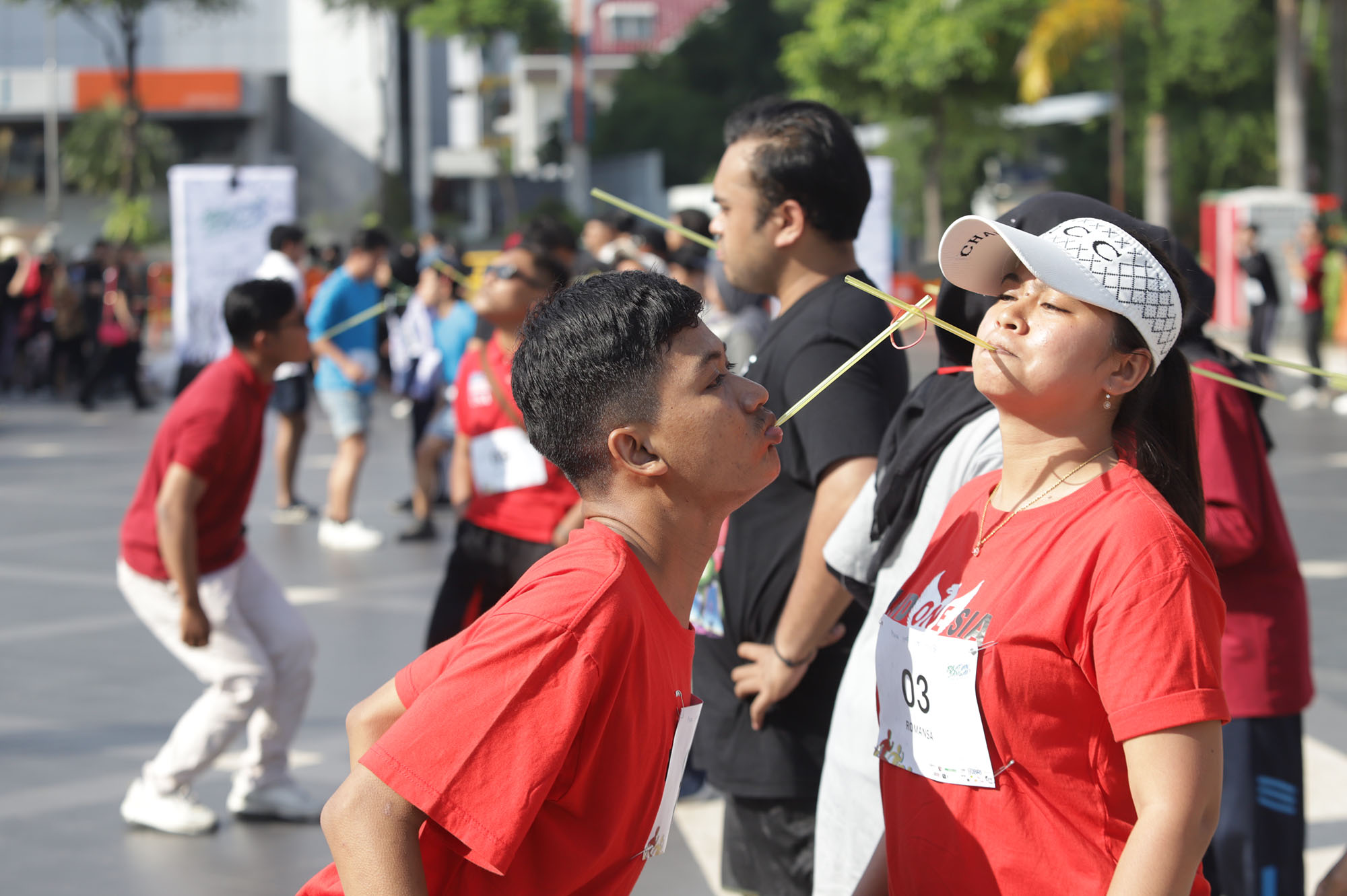  kompetisi Balapan Sangar Vol. 3 di Balai Pemuda Alun-Alun Surabaya, Sabtu (4/3/2023).

