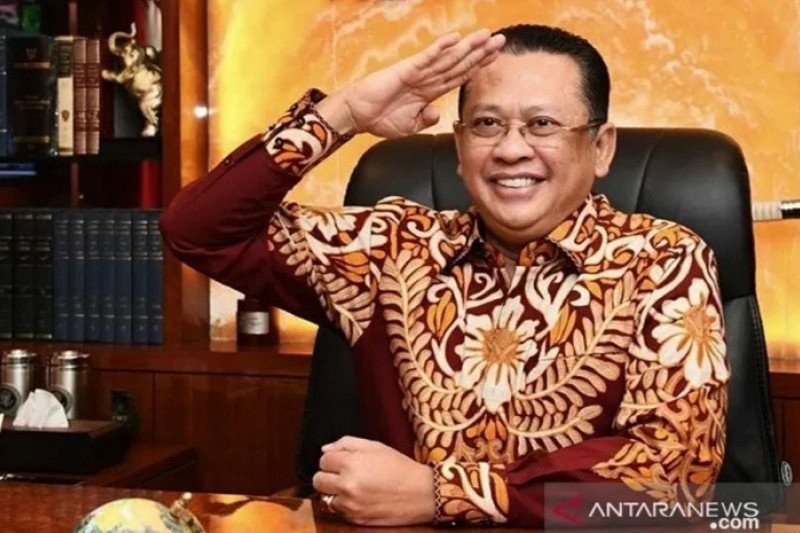 Ketua Majelis Permusyawaratan Rakyat (MPR) RI Bambang Soesatyo. (ANTARA/HO-Humas MPR RI/am)

