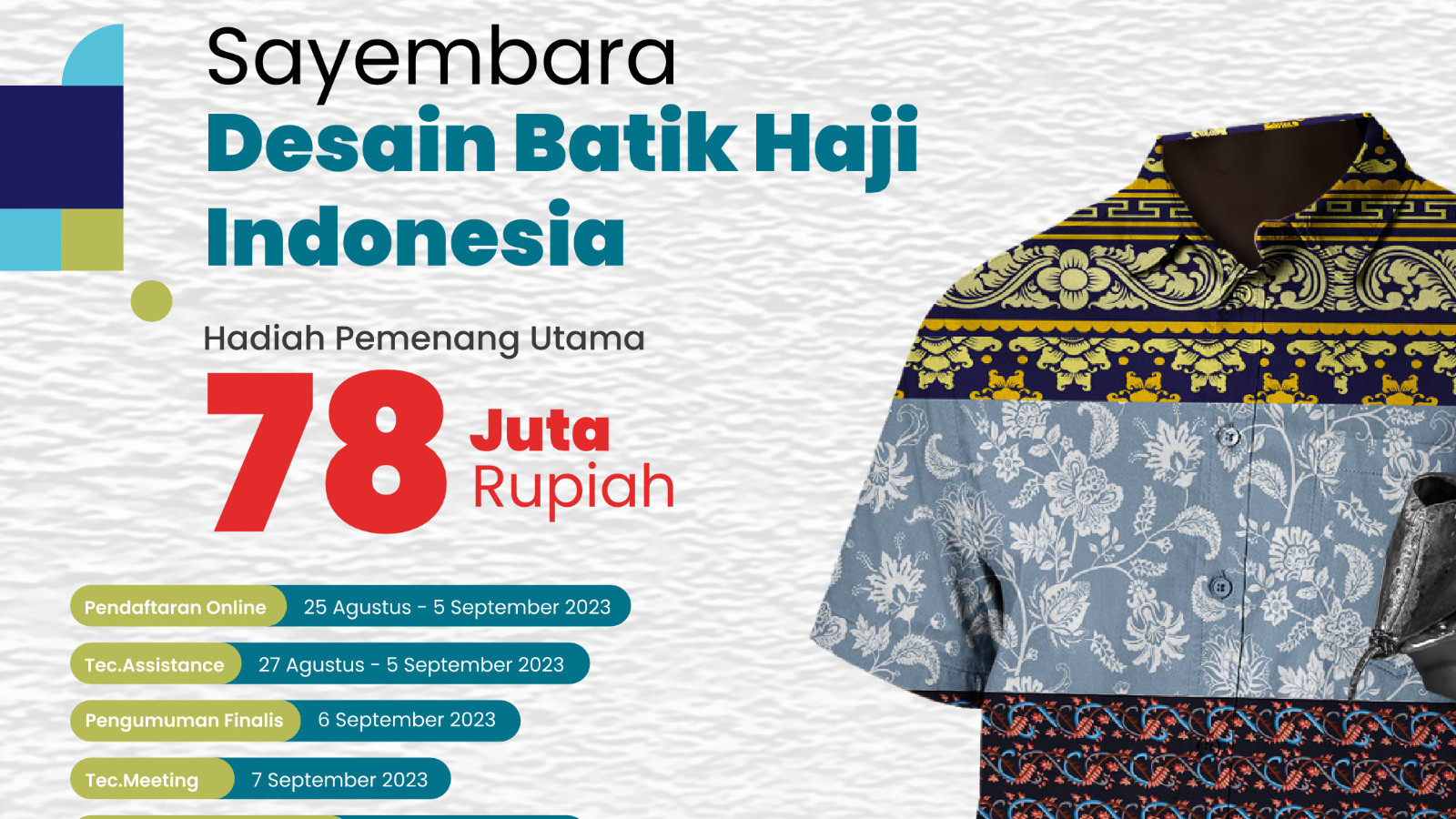 Kemenag Gelar Sayembara Desain Batik Haji Indonesia, Ini Ketentuannya