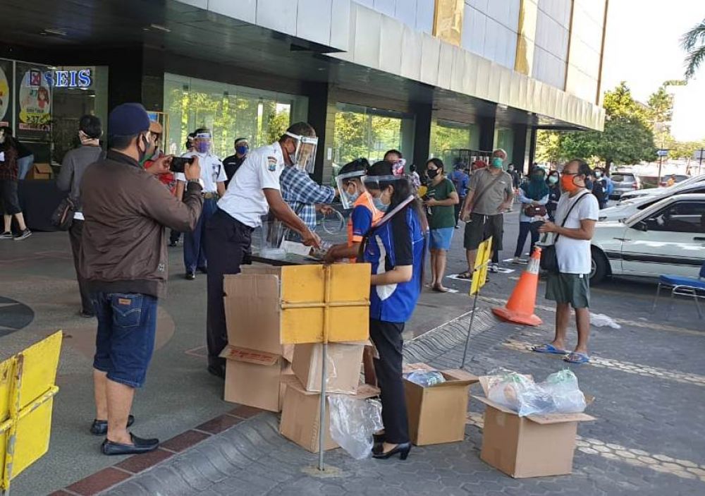 Manajemen Plaza Marina Todong Pengunjung, Diwajibkan Membeli Masker
