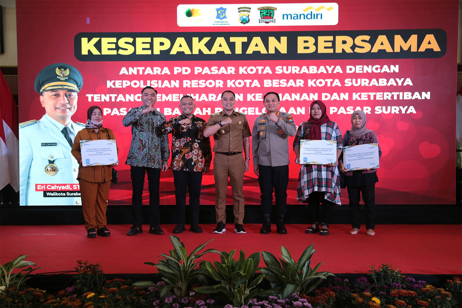 Wali Kota Eri  Cahyadi: Satgas Pangan Kepolisian bisa Turun saat Inflasi