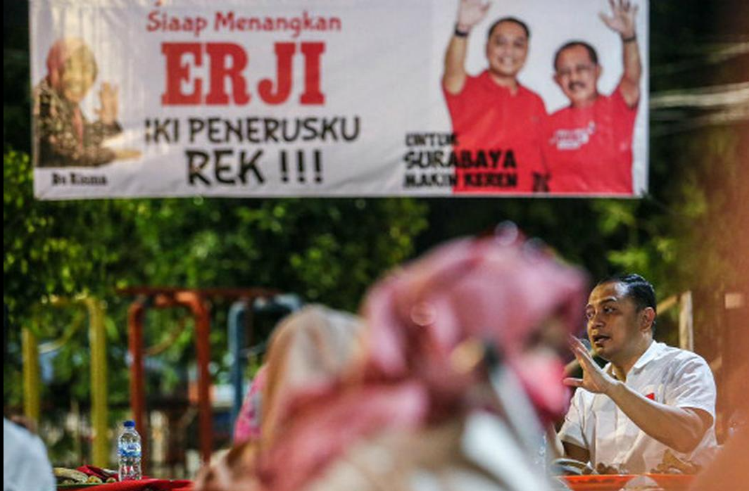 Eri Cahyadi, Cawali Surabaya 2020 yang diusung PDIP