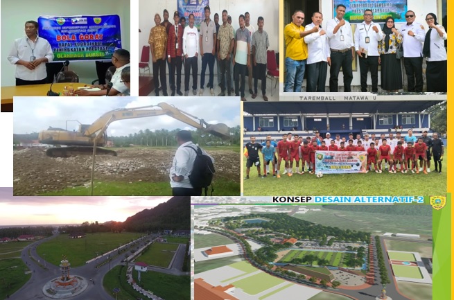 Desain Besar Olahraga Daerah (DBOD) kabupaten Buru Selatan yang digagas oleh Leksi Hukunala, S.Pd, M.Pd sebagai langkah inovasi mendapat dukungan penuh.