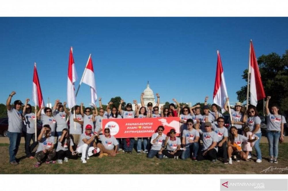 WNI di Amerikan jaga persatuan