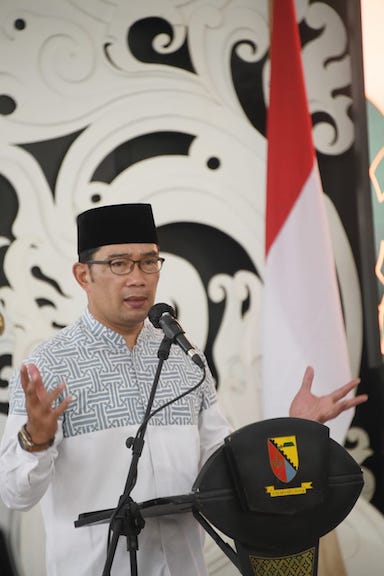  Gubernur Jawa Barat Mochamad Ridwan Kamil