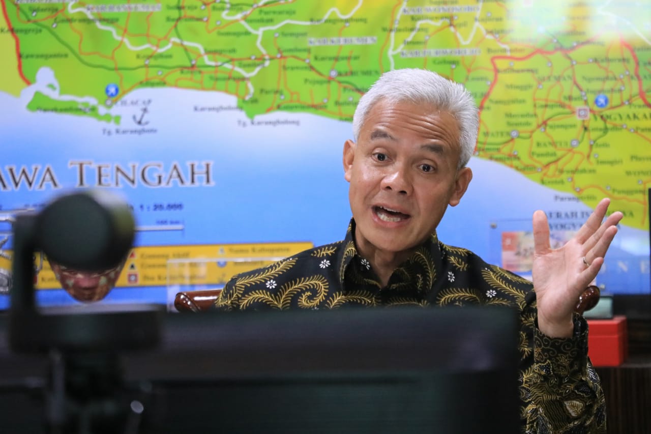 Gubernur Jawa Tengah Ganjar Pranowo