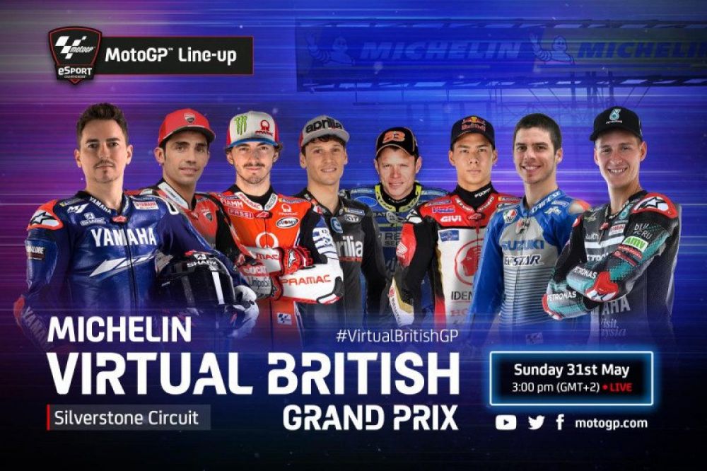 Jorge Lorenzo Tampil di Balapan Virtual Silverstone