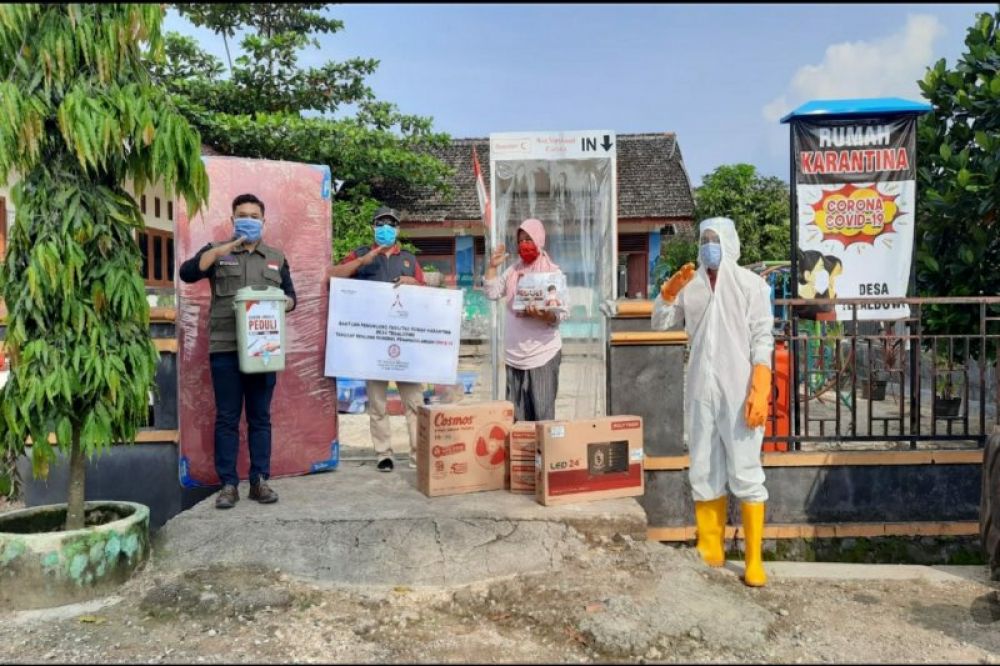 Rumah karantina terkait COVID-19 di Gresik. (Dok. PT Semen Gresik)

