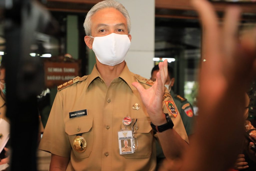Gubernur Jawa Tengah Ganjar Pranowo