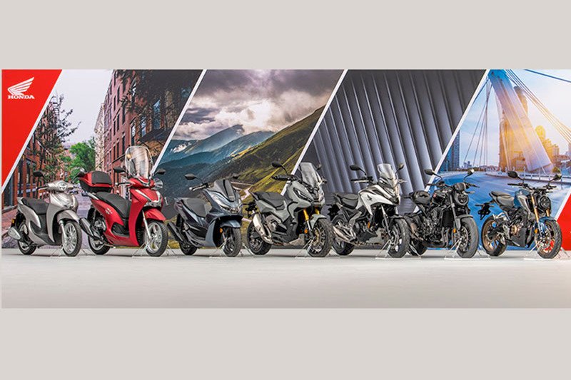 Tujuh motor baru Honda untuk pasar Eropa. (ANTARA/Honda)

