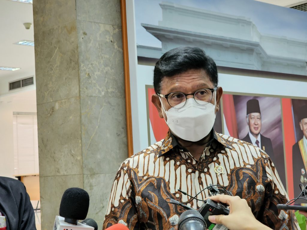 Menkominfo Johnny G. Plate