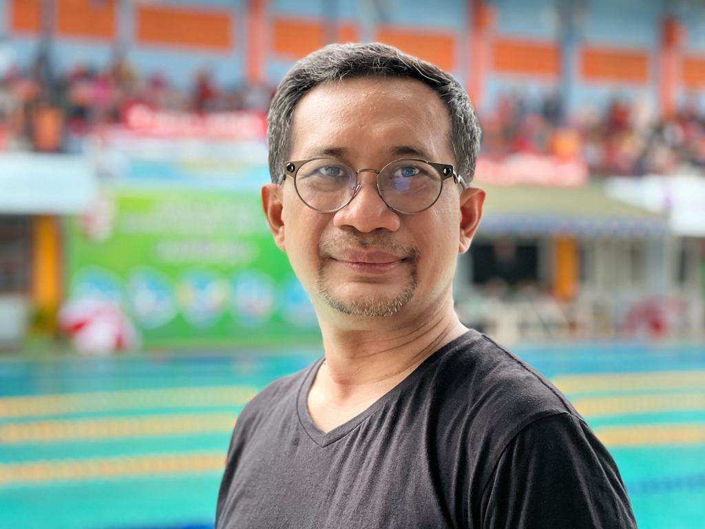 Ketua Umum POSSI Jawa Timur Mirza Muttaqien