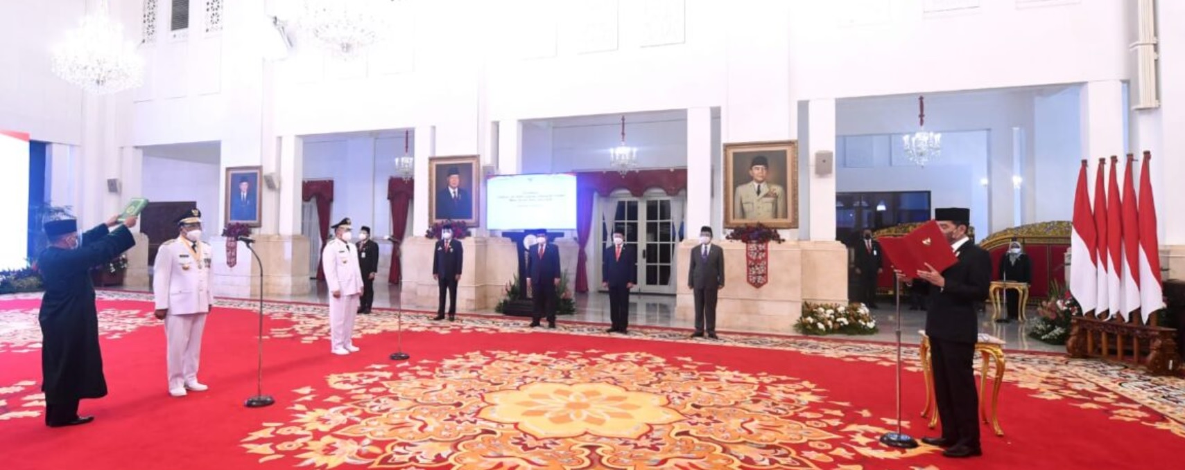 Presiden Lantik Gubernur dan Wakil Gubernur Kalimantan Selatan