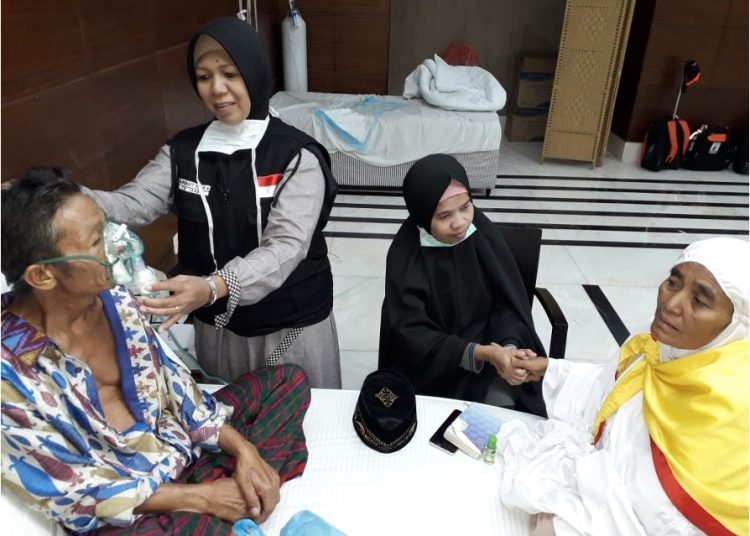 Bimbingan Teknis (Bimtek) Terintegrasi dengan Kementerian Kesehatan PPIH Arab Saudi yang diselenggarakan di Asrama Haji Pondok Gede