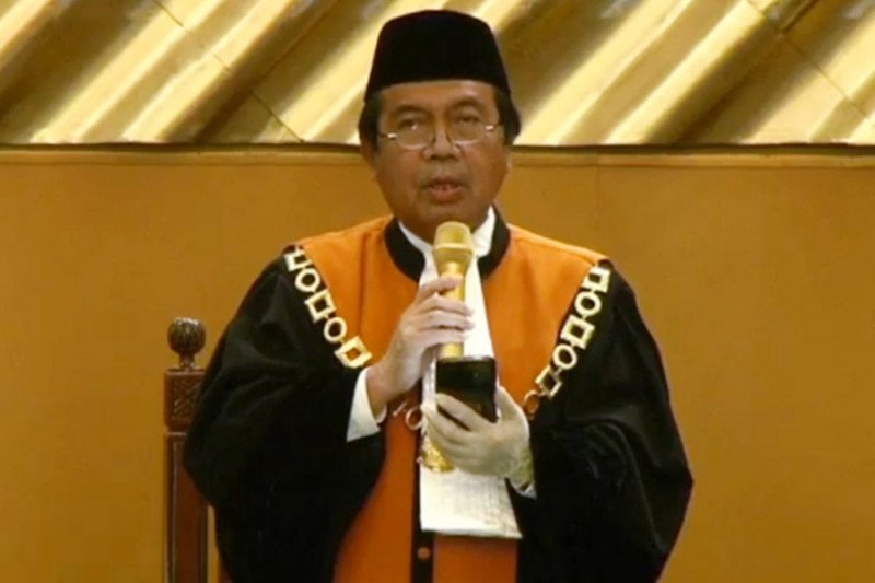 Ketua MA Periode 2020-2025 Muhammad Syarifuddin (ANTARA/tangkap layar)