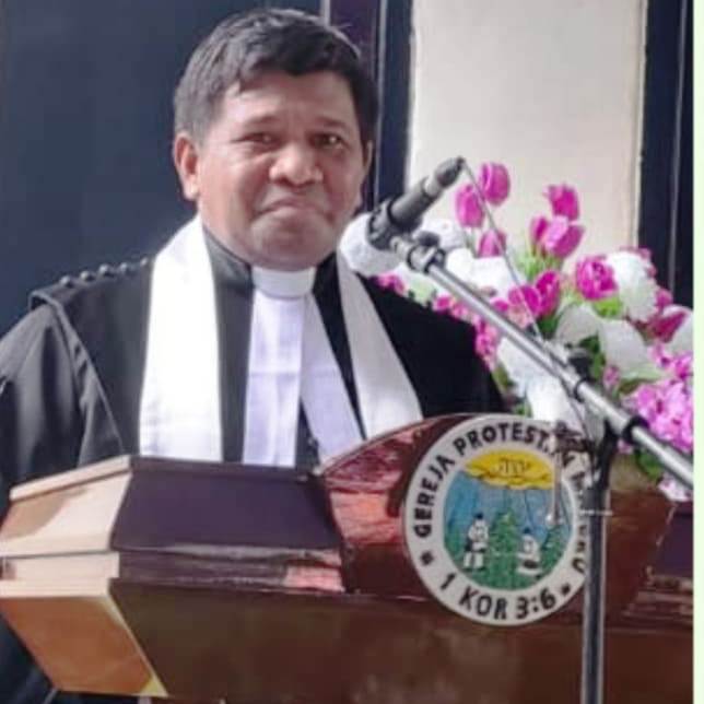 Ketua MPH Sinode Gereja Protestan Maluku(GPM) E T Maspaitella . HMP/BOY