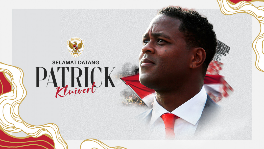 Patrick Kluivert resmi diperkenalkan sebagai pelatih baru timnas Indonesia