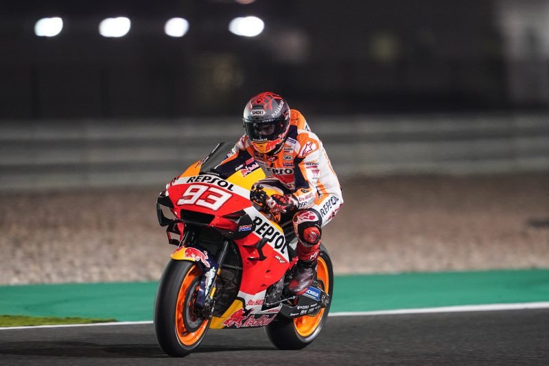 Rider Honda Marc Marquez. ant
