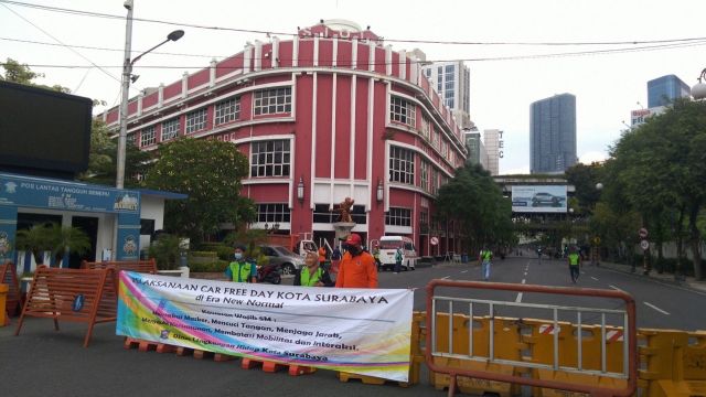 Pemkot Surabaya Kembali Gelar CFD Pagi Hari