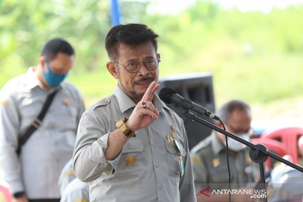 Menteri Pertanian Syahrul Yasin. ANTARA