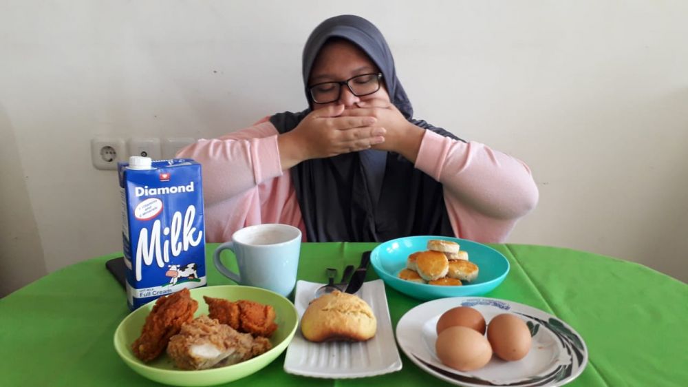 Batasi makan agar puasa memberi manfaat baik pada tubuh.  Foto: Pras/HMP