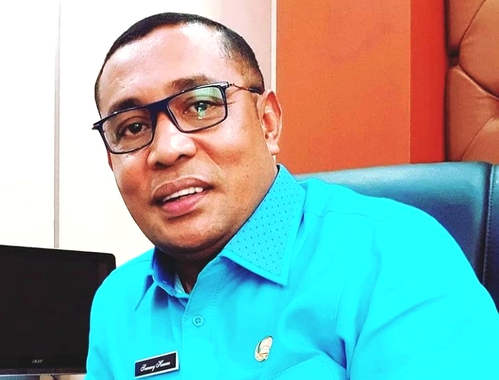 Kadis Infokom Provinsi Maluku Semmy Huwae. HMP/BOY