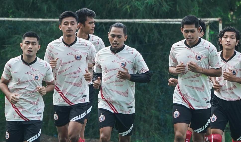 Tim Persija Jakarta mulai berlatih jelang bergulirnya Liga 1. PERSIJA