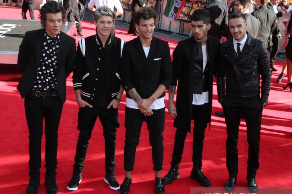 Group One Direction. (ANTARA/Shutterstock)