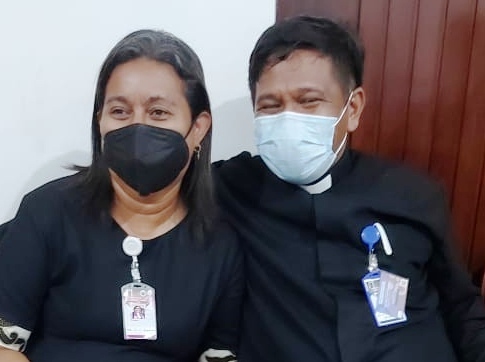 Ketua Sinode Gereja Protestan Maluku Pdt E T Maspaitella. HMP/BOY