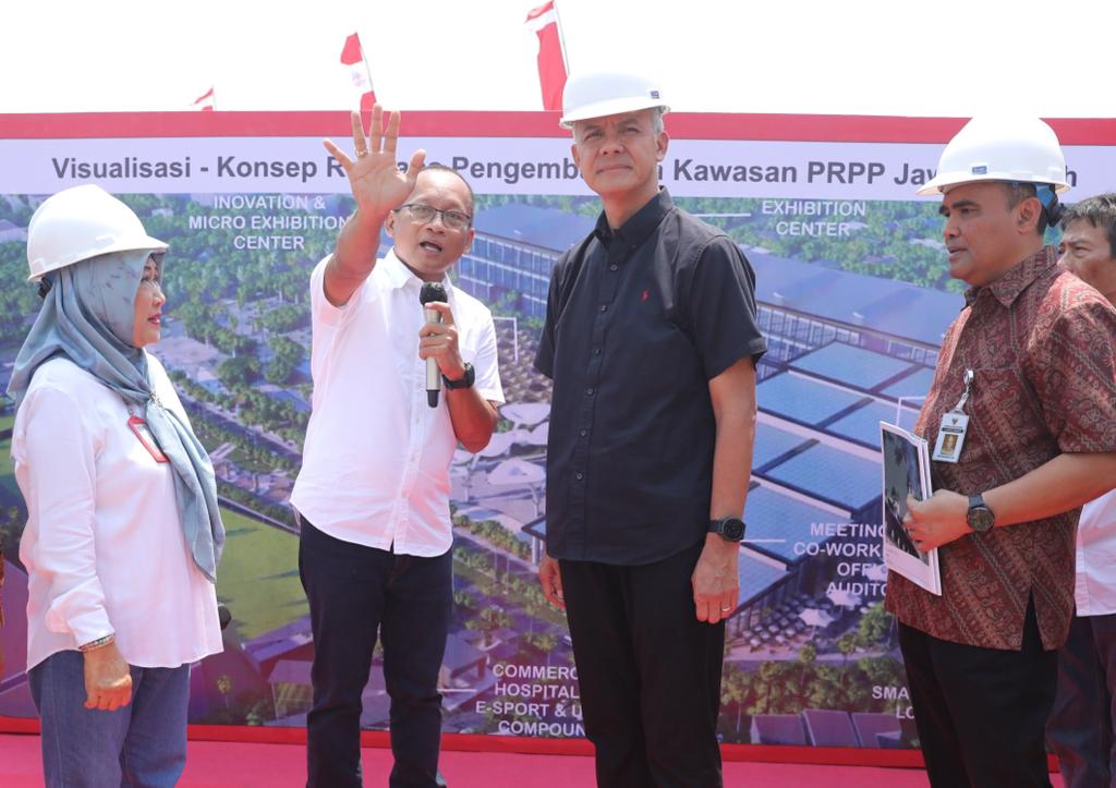Gubernur Jawa Tengah Ganjar Pranowo mulai merevitalisasi kawasan Pusat Rekreasi dan Promosi Pembangunan (PRPP) Jawa Tengah.