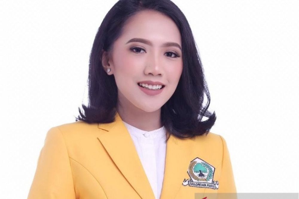  Partai Golkar Puteri Anetta Komarudin. ANTARA