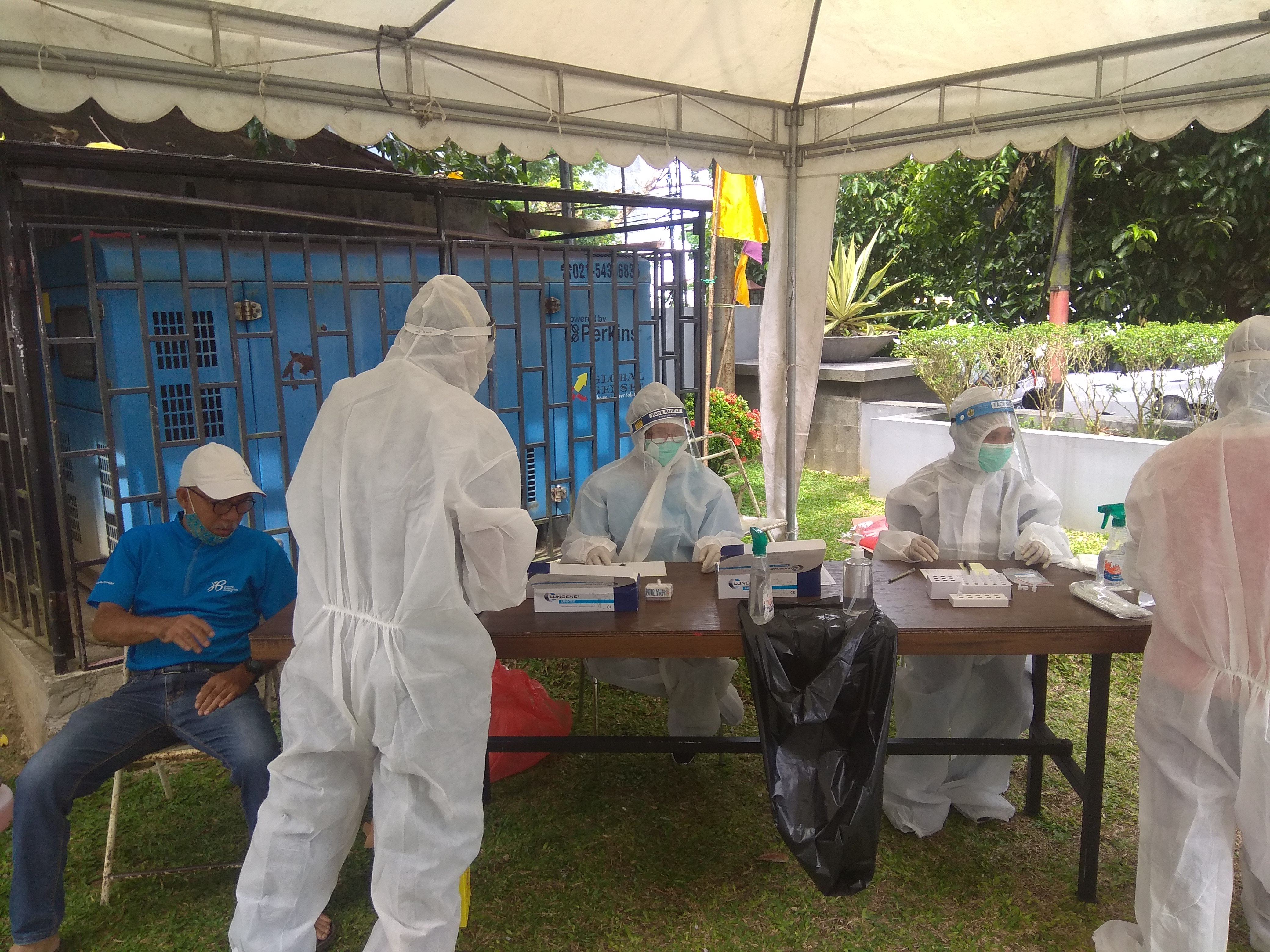 Peserta persidangan Jemaat GPM wajib tes rapid antigen. HMP/BOY