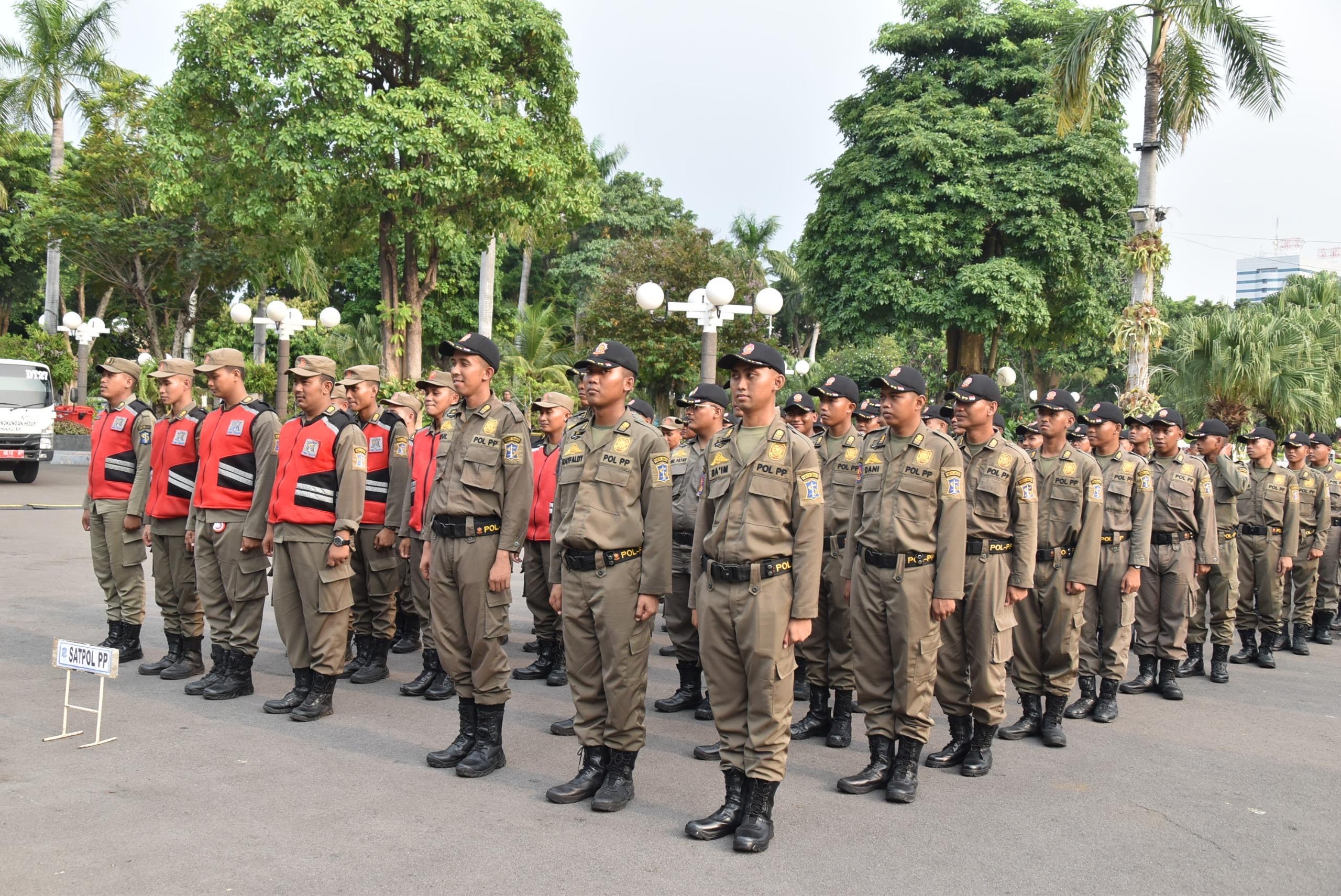 Sebanyak 750 personel Satpol PP dikerahkan ke sejumlah titik keramaian guna memastikan perayaan berlangsung tertib dan aman.
