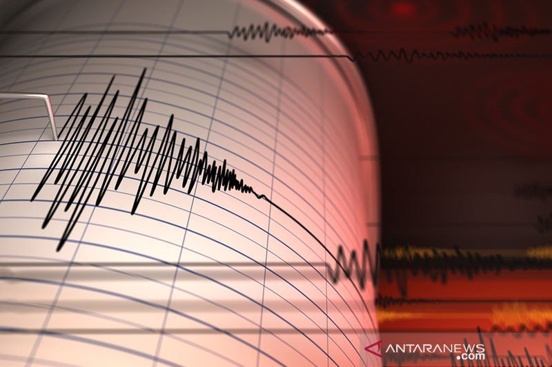 Ilustrasi - Seismograf mencatat getaran gempa. ANTARA/Shutterstock/pri.