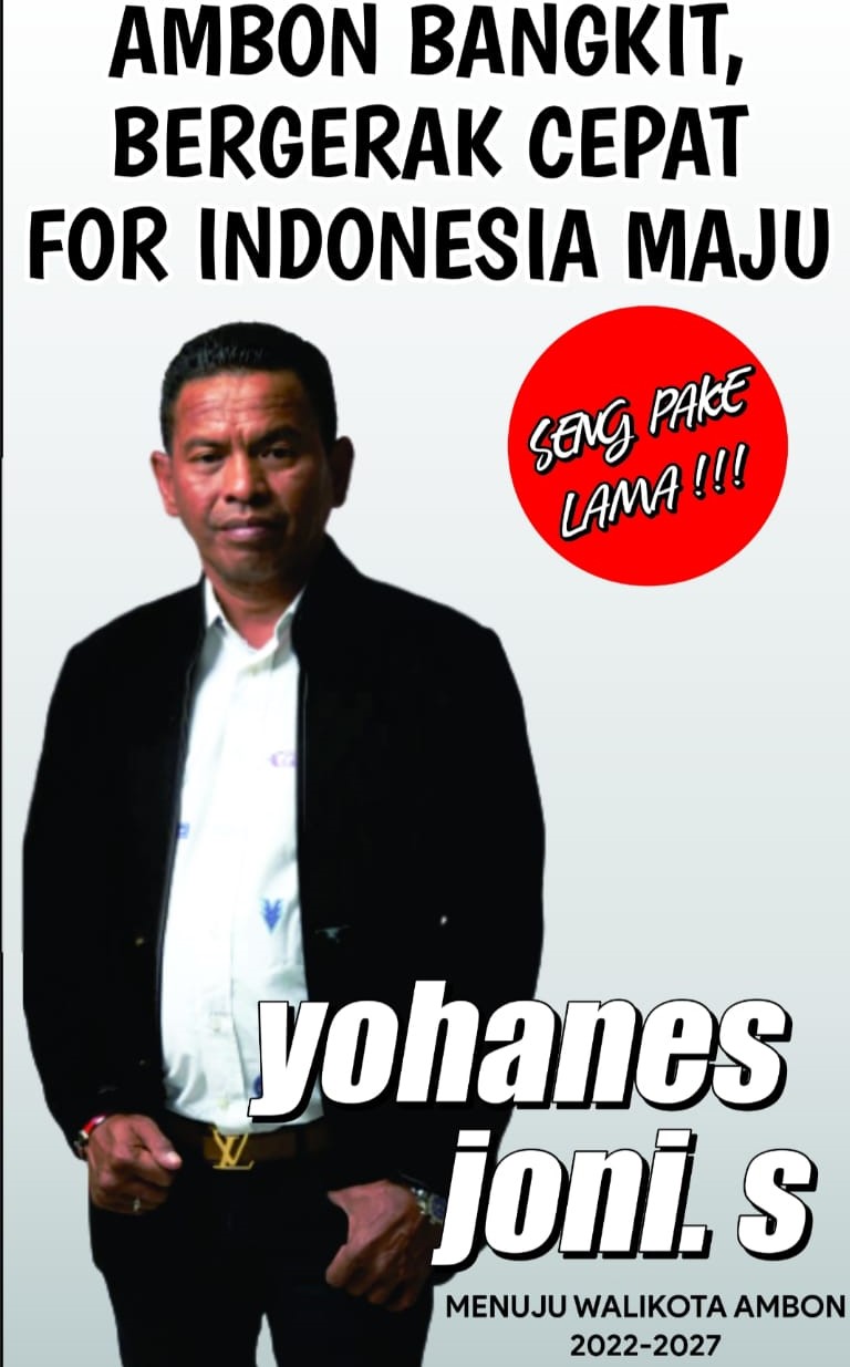Yohanes Jhoni, Milenial untuk Kota Ambon