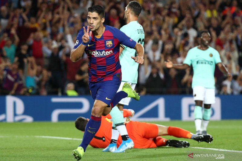 Striker Luis Suarez. ant