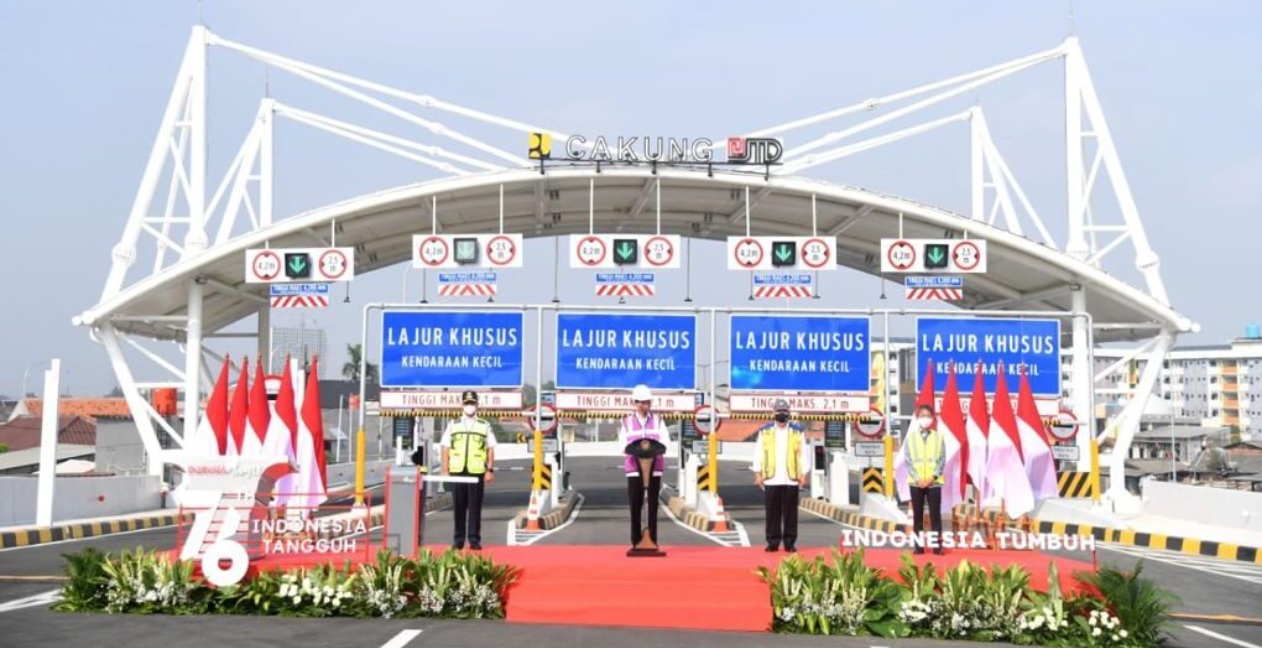 Presiden Resmikan Jalan Tol Dalam Kota Segmen Pulo Gebang-Kelapa Gading