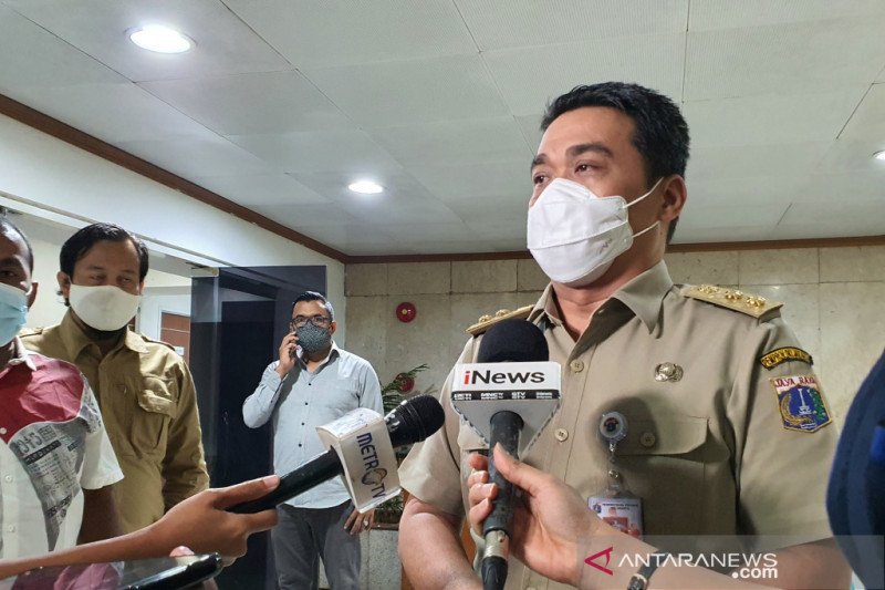 Wakil Gubernur DKI Jakarta Ahmad Riza Patria. ANTARA/Livia Kristianti